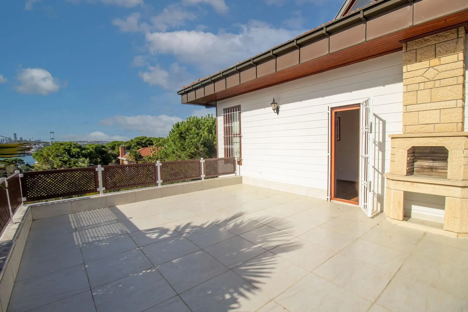 Large terrace